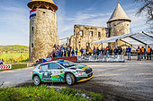 Rallye Kroatien: sieben Škoda Fabia in den Top-Ten der WRC2-Kategorie