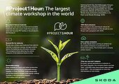#Project1Hour: Škoda Auto beteiligt sich auch dieses Jahr am Klima-Workshop des Volkswagen Konzerns