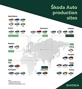 Škoda Auto produzierte 2023 weltweit mehr als 888.000 Fahrzeuge